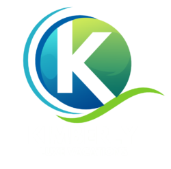 KIMBERLY logo white text